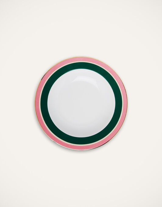 Soup Plates Set Of 2 La DoubleJ: Rainbow Forest Green Soup Plates Set Of 2 La DoubleJ: Rainbow Forest Green SOU0002CER001