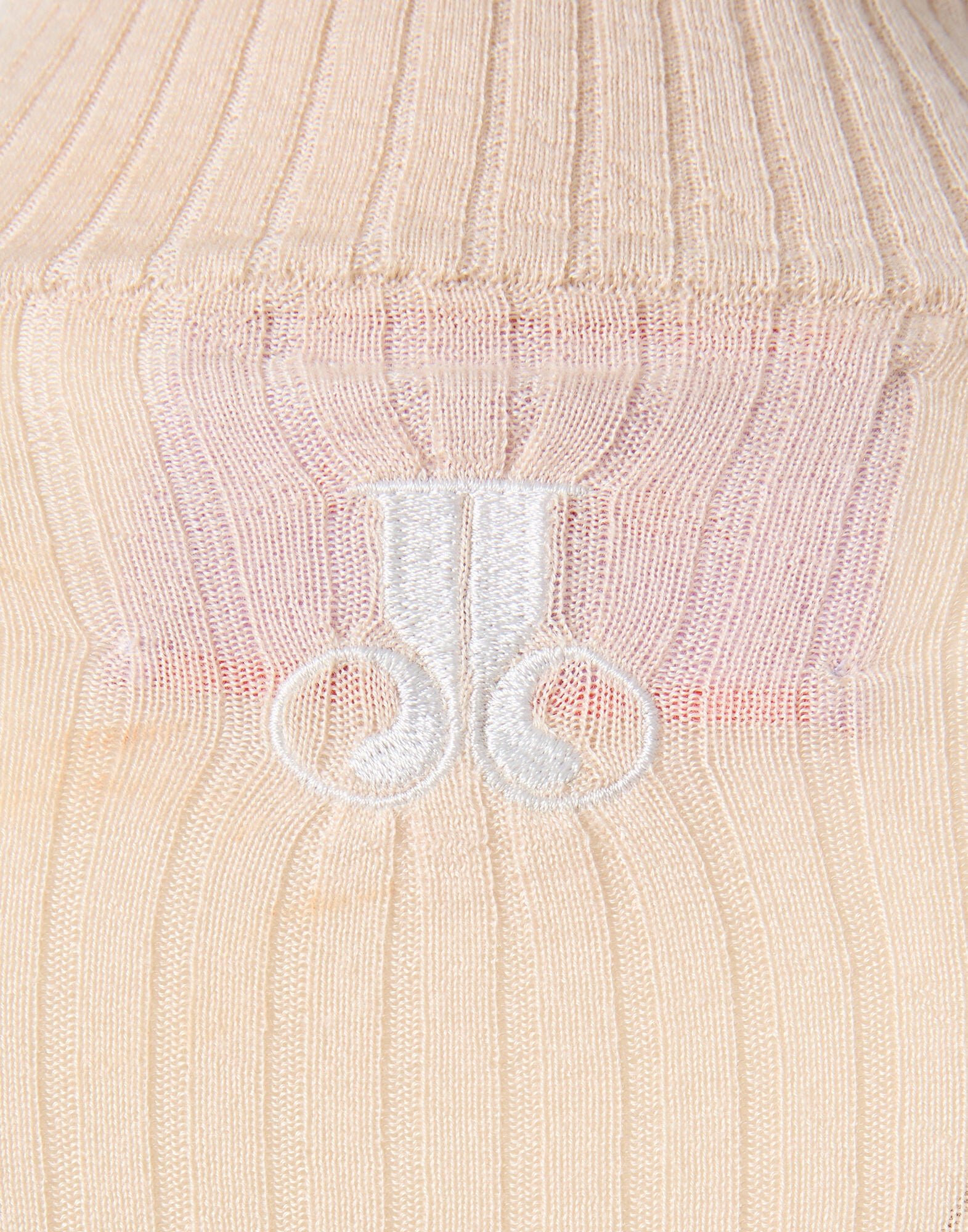 High Kick Top La DoubleJ: Color Block Ecru, Tobacco, and Light Blue High Kick Top La DoubleJ: Color Block Ecru, Tobacco, and Light Blue PUL0167KNI091