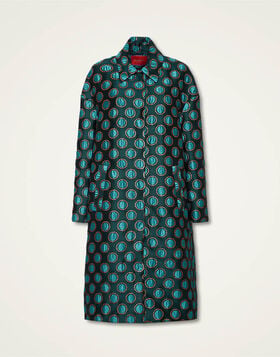 Boxy Coat La DoubleJ: Winter Sun Emerald JAC0014JCQ060