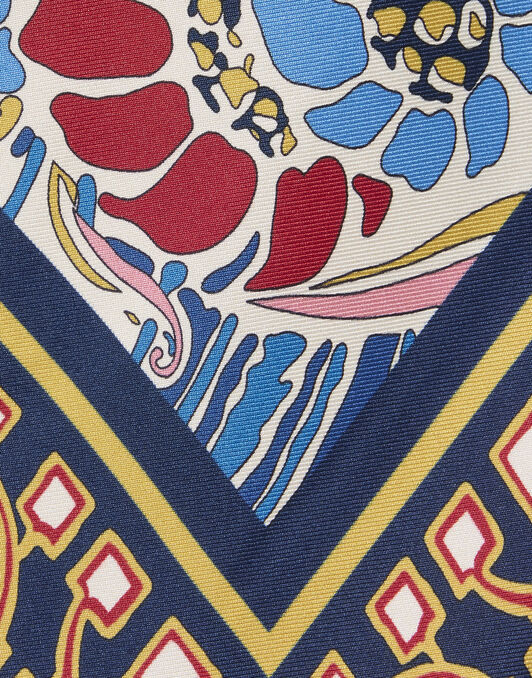 Foulard Shirt La DoubleJ: Lemuria Placée Blue Foulard Shirt La DoubleJ: Lemuria Placée Blue SHI0167LAC008