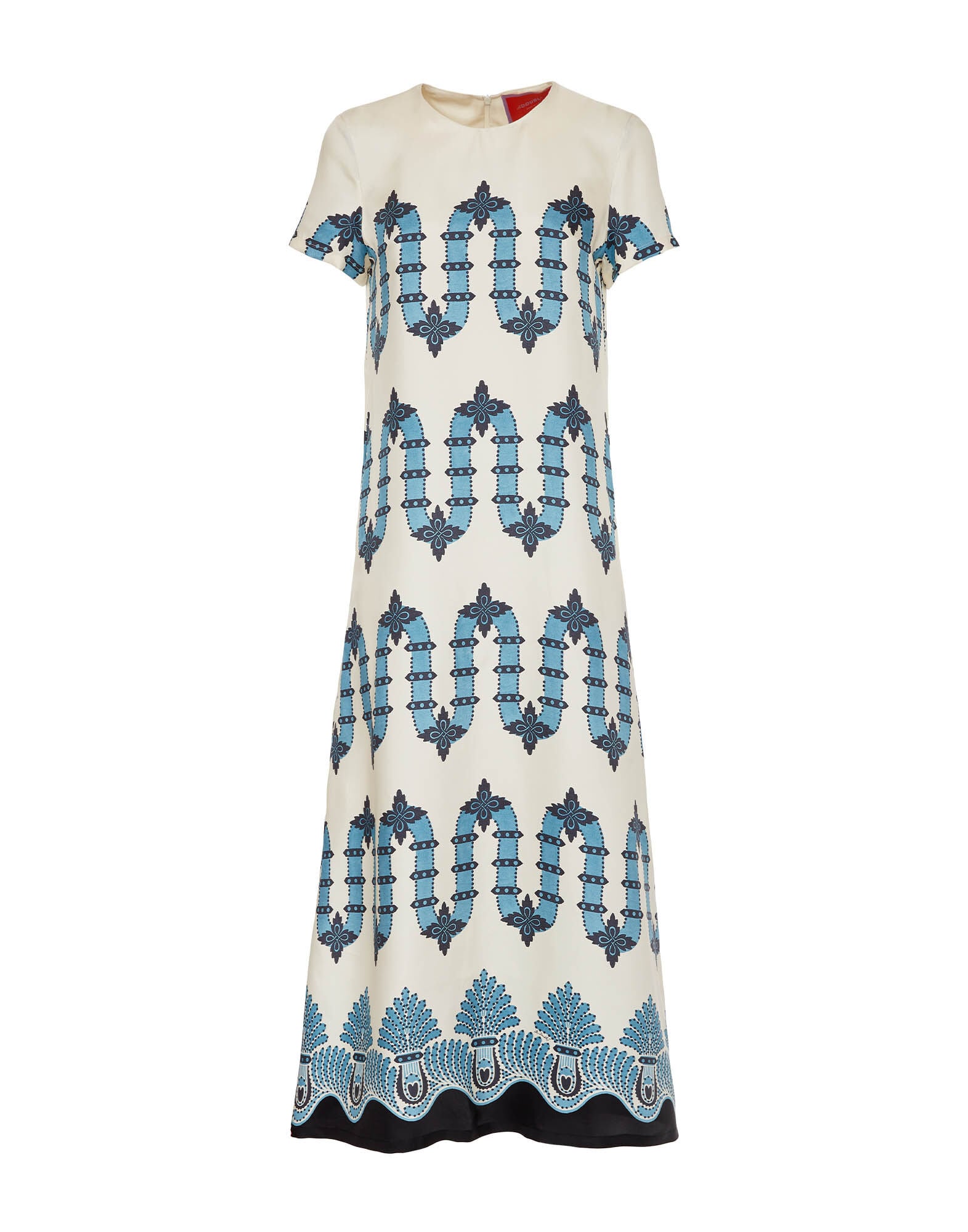 Swing Dress La DoubleJ: Scirocco Placée Ivory Swing Dress La DoubleJ: Scirocco Placée Ivory DRE0001SIL001