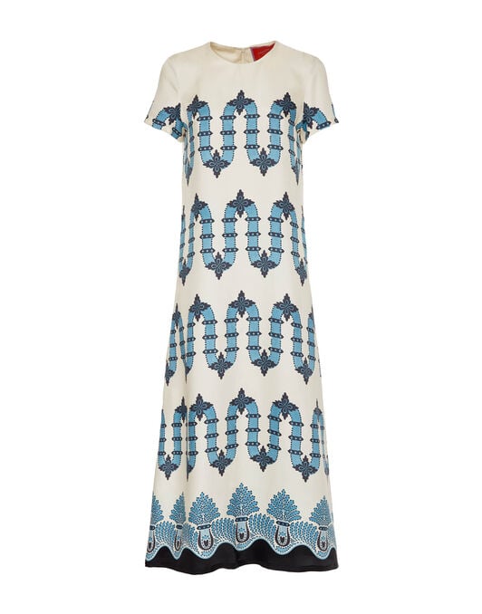 Swing Dress La DoubleJ: Scirocco Placée Ivory Swing Dress La DoubleJ: Scirocco Placée Ivory DRE0001SIL001