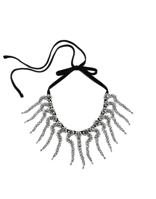 Mayfair Necklace La DoubleJ: Solid Black NEC0019POL012