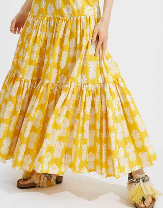 Big Skirt La DoubleJ: Pineapple Big Skirt LaDoubleJ: Pineapple SKI0001COT020