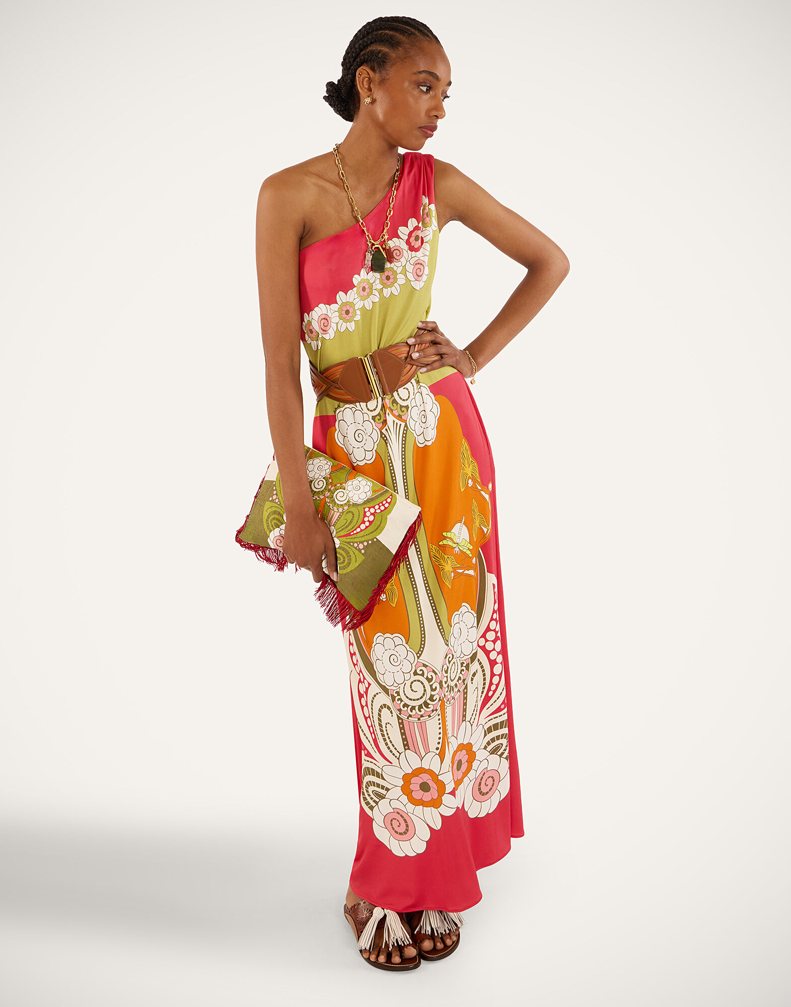 Clingy Roy Dress La DoubleJ: Ambrosia Placée Orange Clingy Roy Dress La DoubleJ: Ambrosia Placée Orange DRE1058JER082