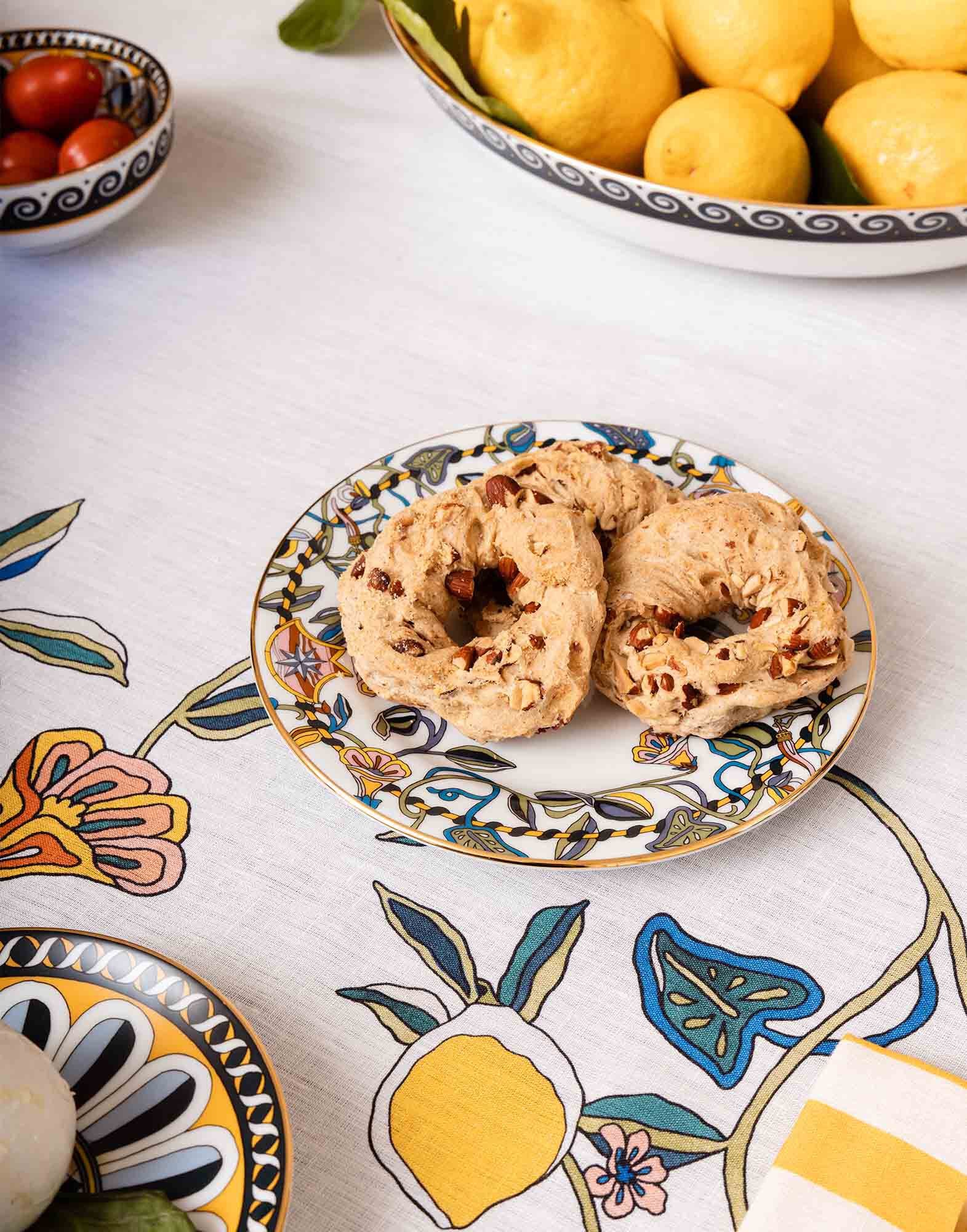 Dessert Plates Set Of 2 La DoubleJ: Borboni White Dessert Plates Set Of 2 La DoubleJ: Borboni White DIS0063CER001