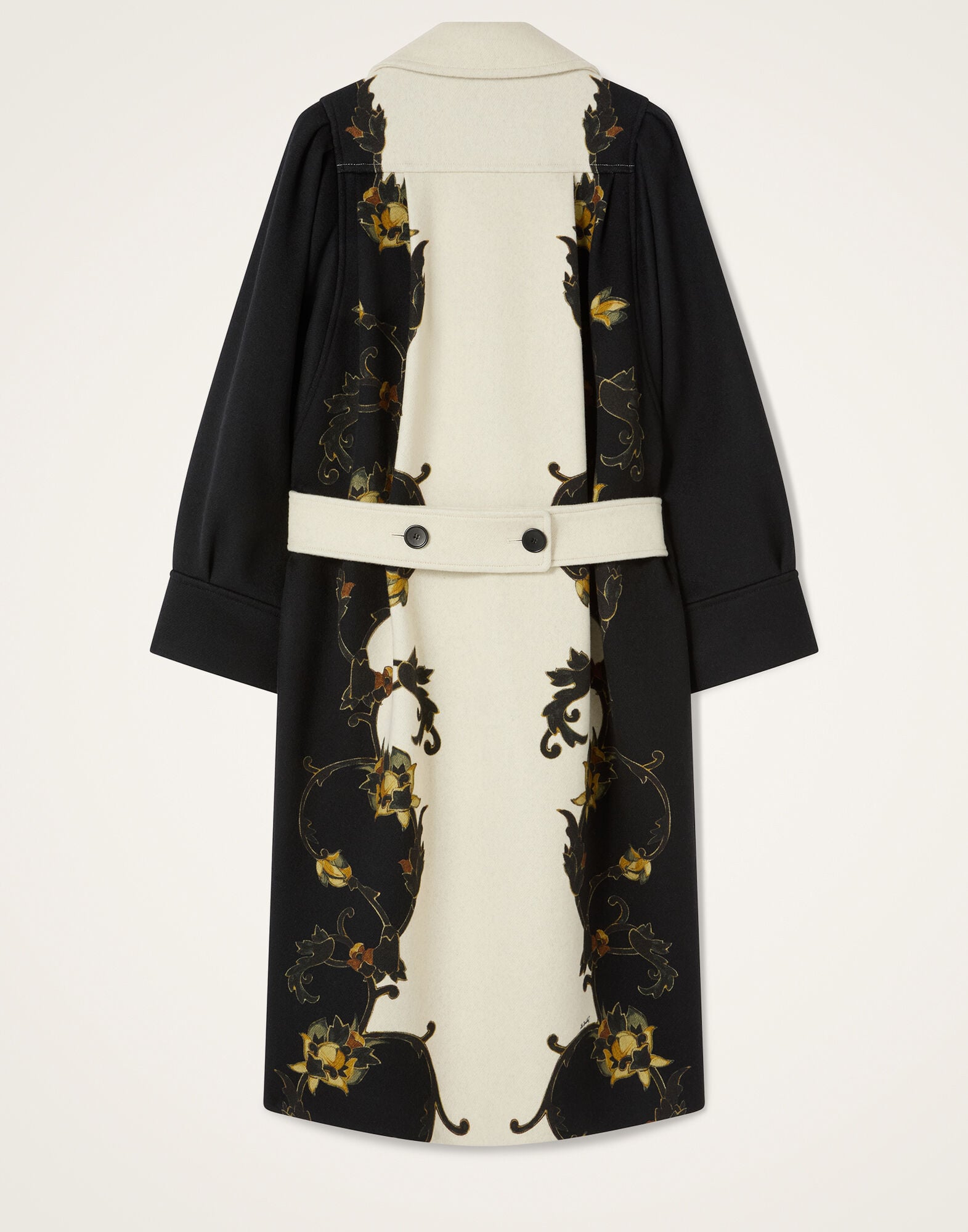 Victoria Coat La DoubleJ: Buttercup Placée Black Victoria Coat La DoubleJ: Buttercup Placée Black JAC0207PLA003