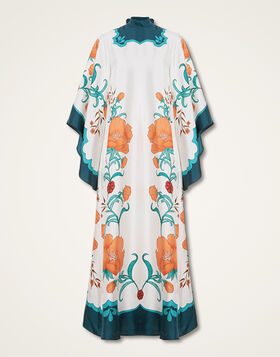 Magnifico Dress La DoubleJ: Morpheus Placée Orange DRE0788SIL001