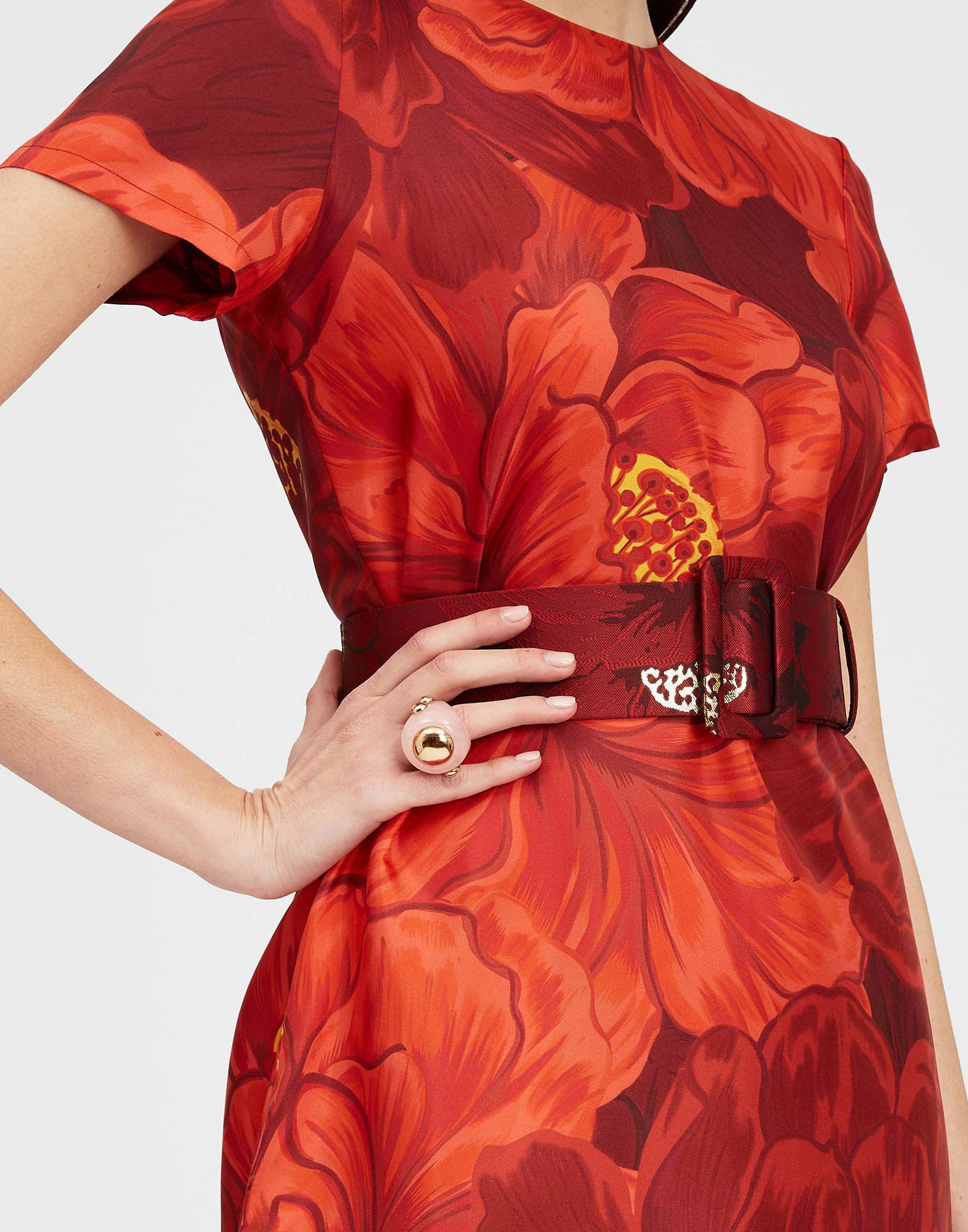 Medium Belt La DoubleJ: Ruby Red Medium Belt La DoubleJ: Ruby Red BEL0003JCQ062