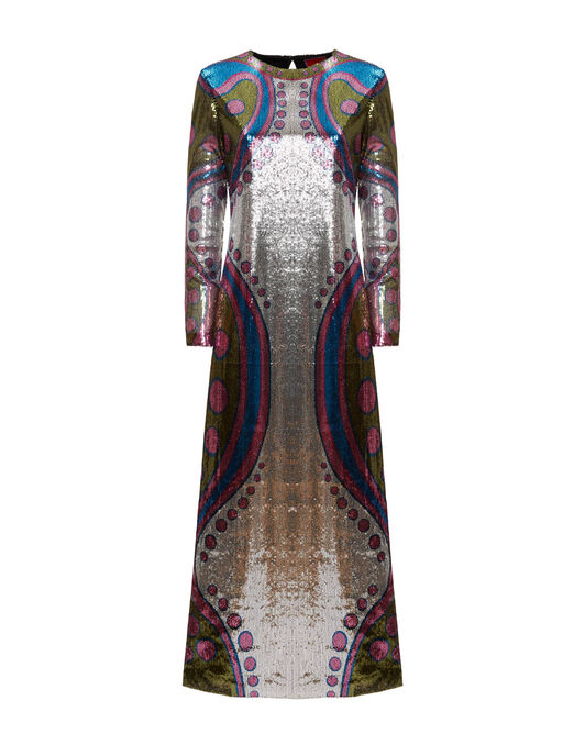 Supreme Swing Dress La DoubleJ: Spritz Placée Silver Supreme Swing Dress La DoubleJ: Spritz Placée Silver DRE0445PAI004