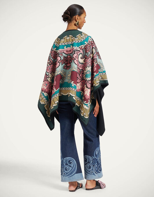 Soul Poncho La DoubleJ: Symposium Placée Light Blue SCA0047PLA003