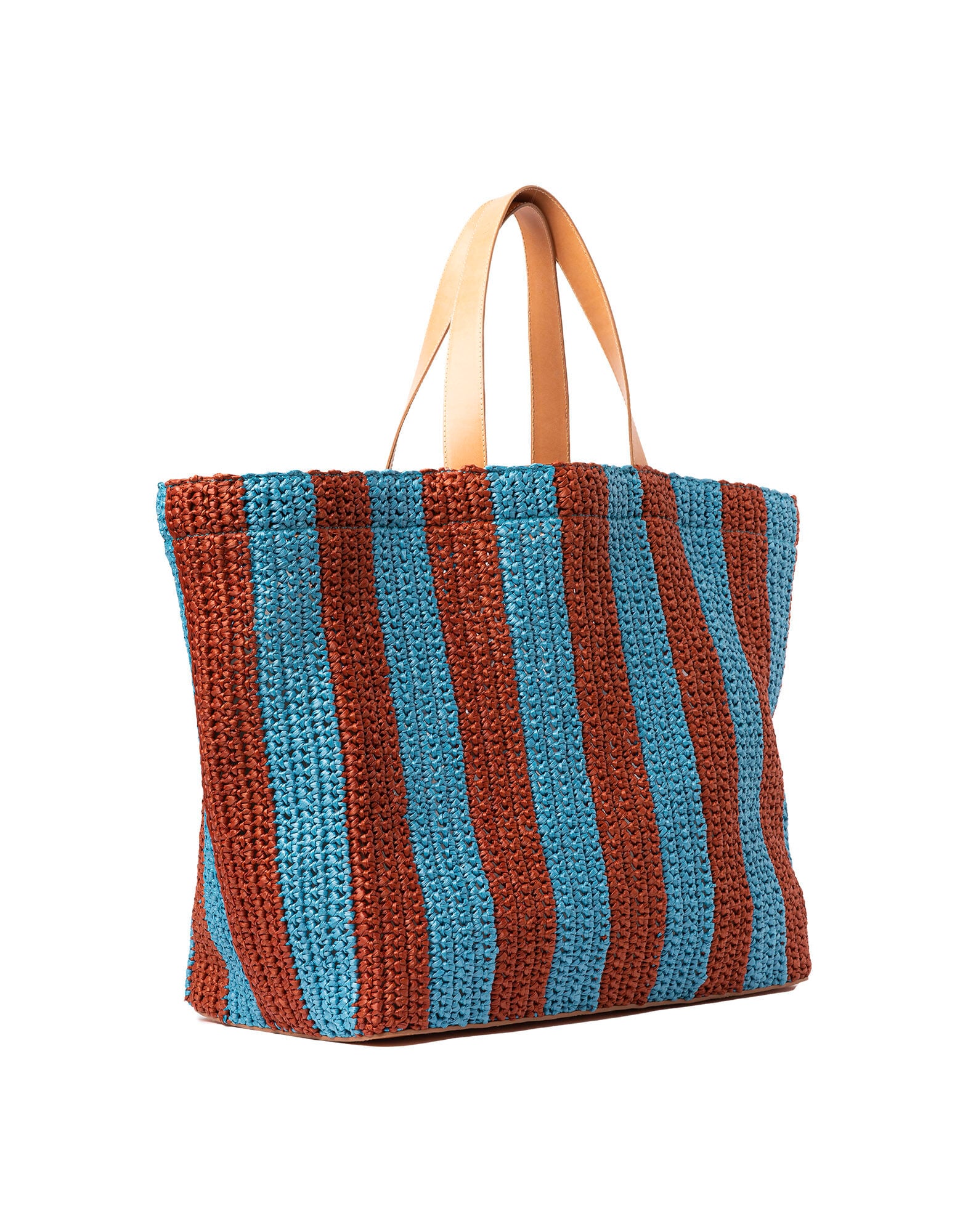 Riviera Tote La DoubleJ: Bicolore Turchese BAG0048RAF003