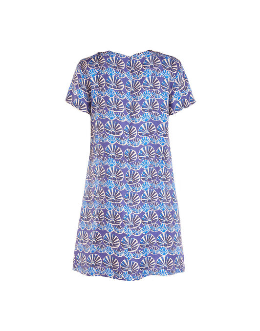 Mini Swing Dress La DoubleJ: Conchiglie Mini Swing Dress La DoubleJ: Conchiglie DRE0963SIL006