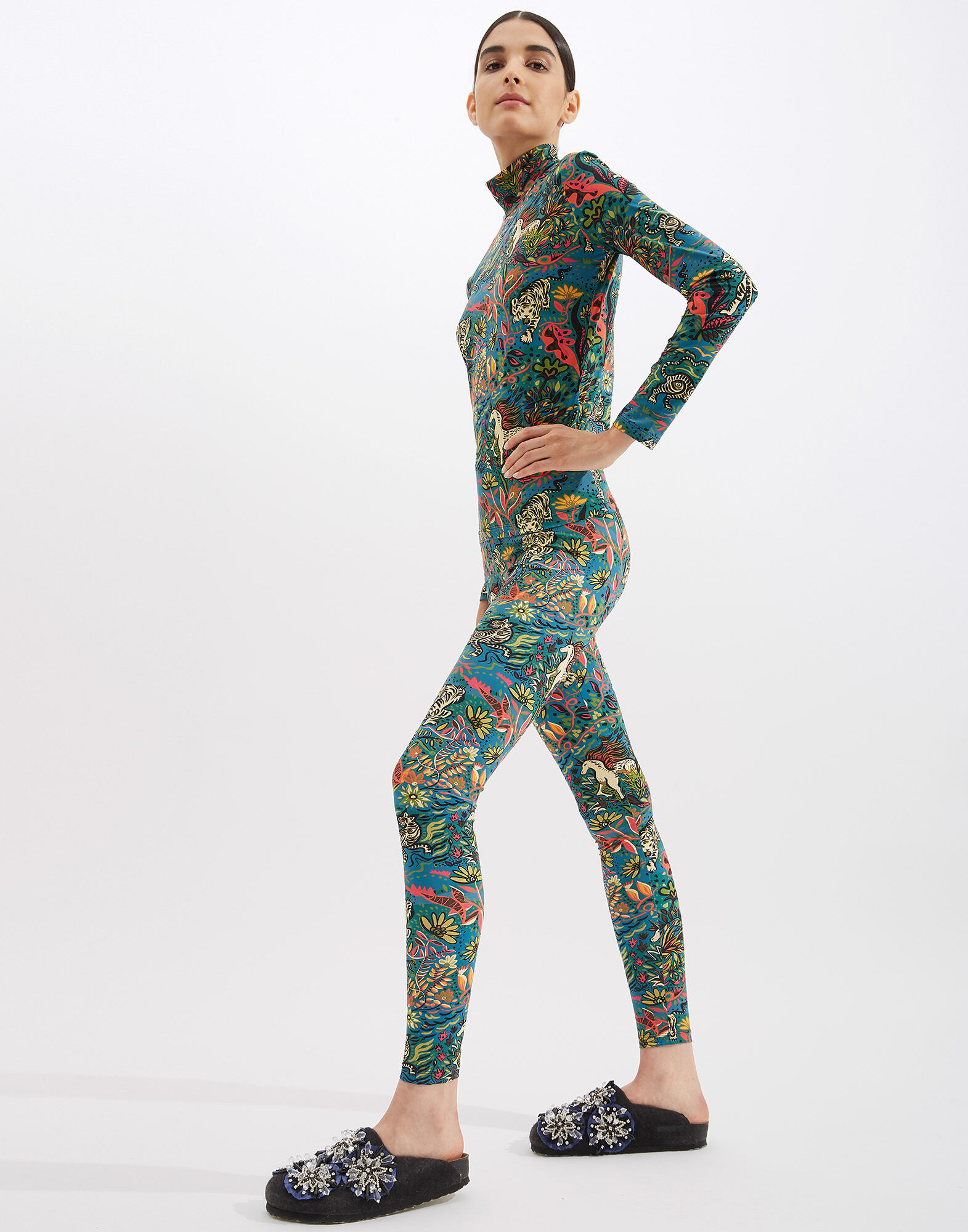 Turtleneck La DoubleJ: Giungla SHI0030JER005