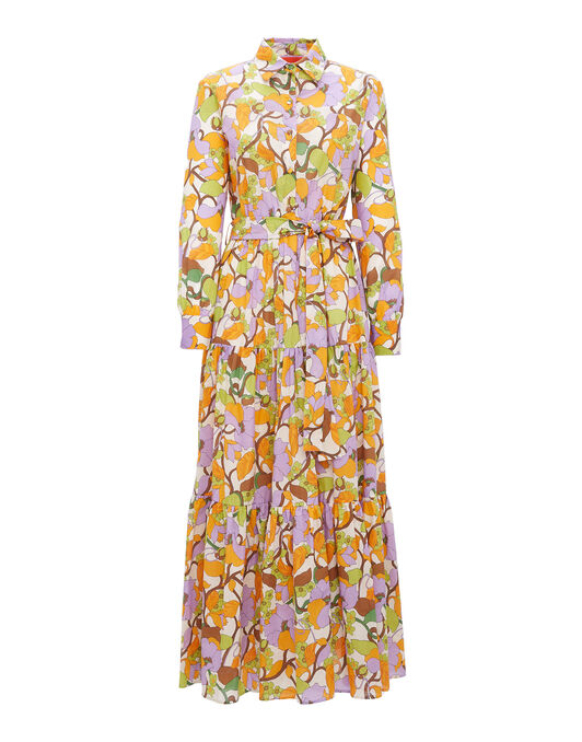 Bellini Dress La DoubleJ: Vines Bianco Bellini Dress La DoubleJ: Vines Bianco DRE0016COT003