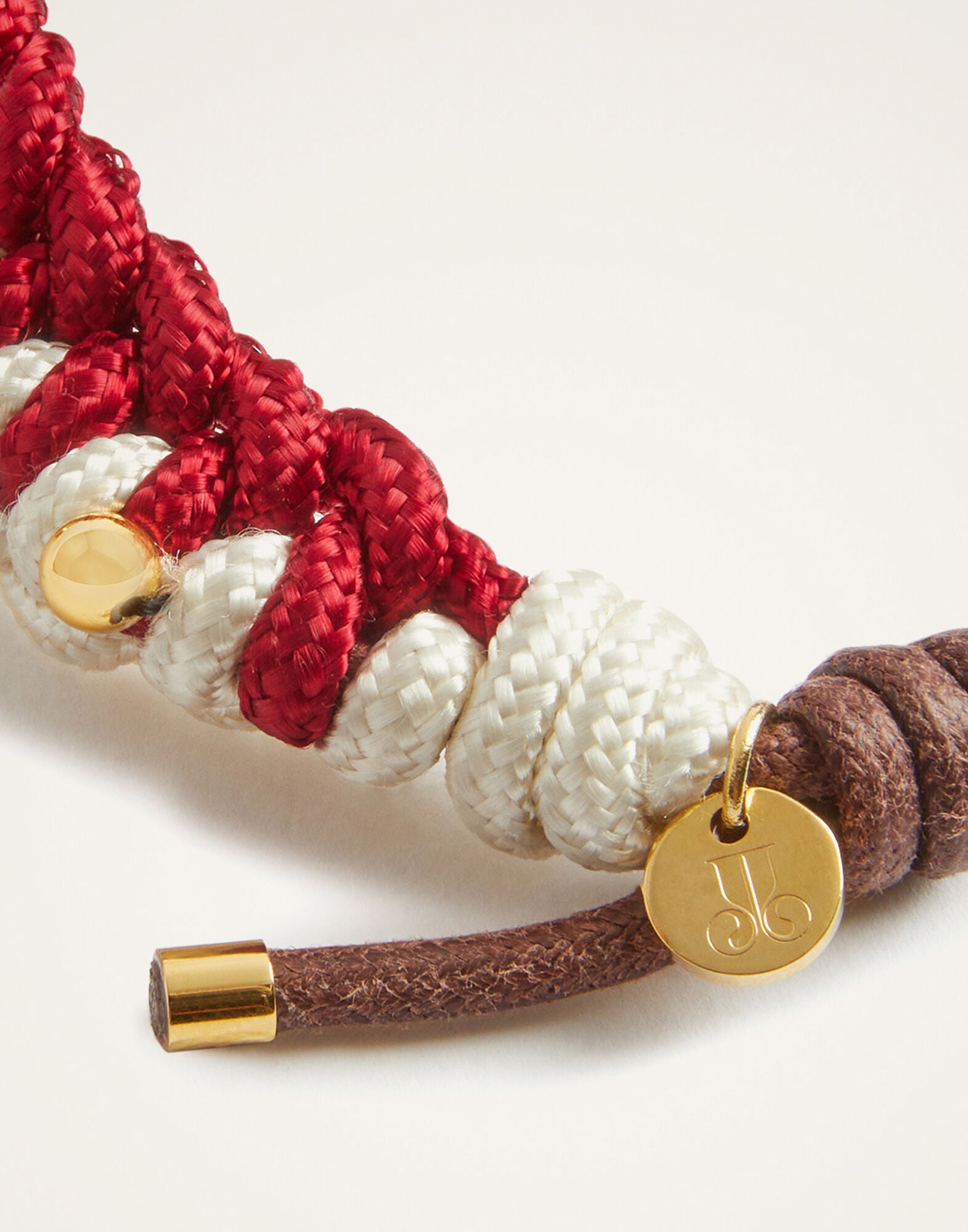 Better Together Bracelet La DoubleJ: Bicolor Red & Ivory Better Together Bracelet La DoubleJ: Bicolor Red & Ivory BAC0011ROP001