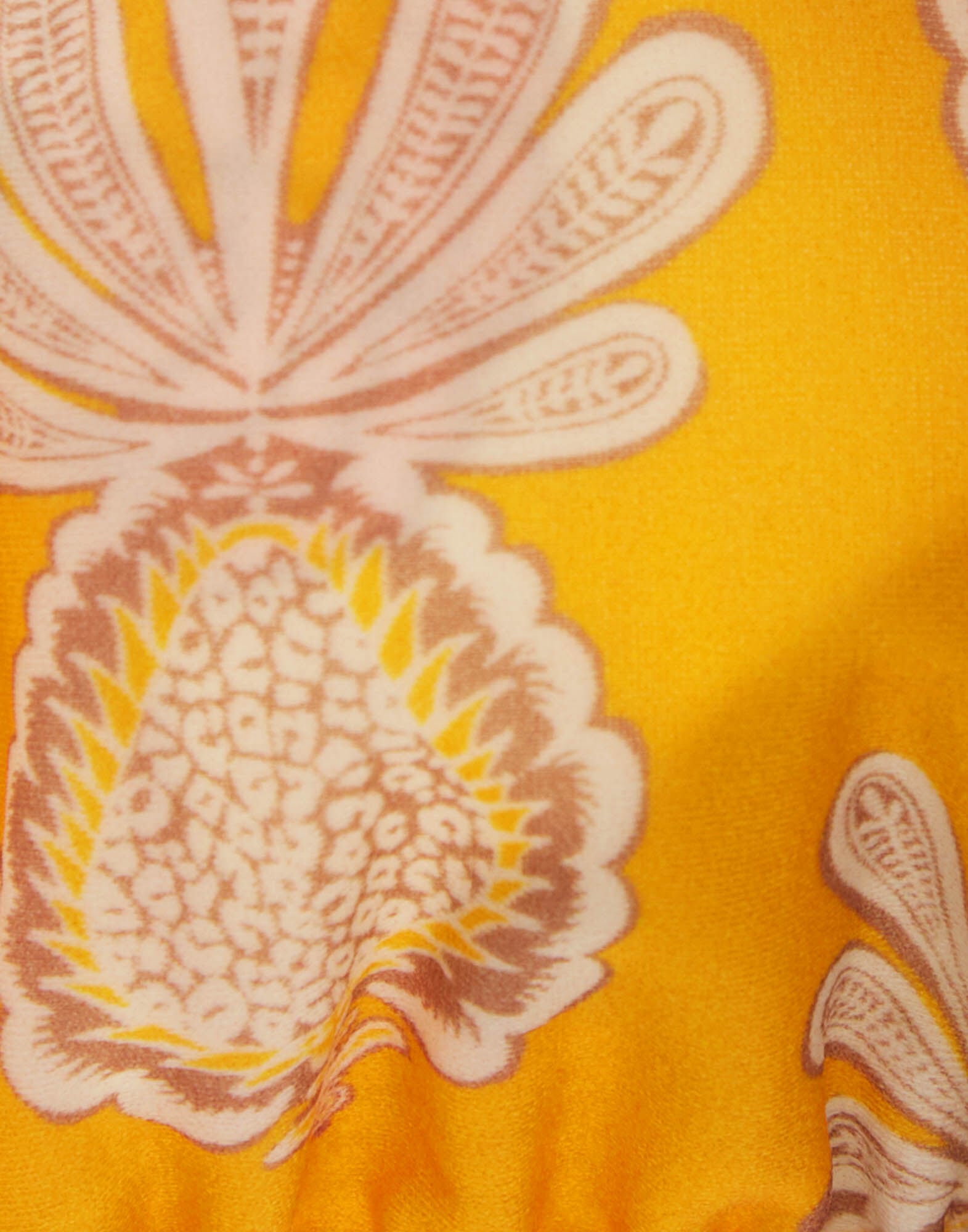 Triangle Bikini Top La DoubleJ: Pineapple Sunflower Triangle Bikini Top La DoubleJ: Pineapple Sunflower SWI0003LYC001