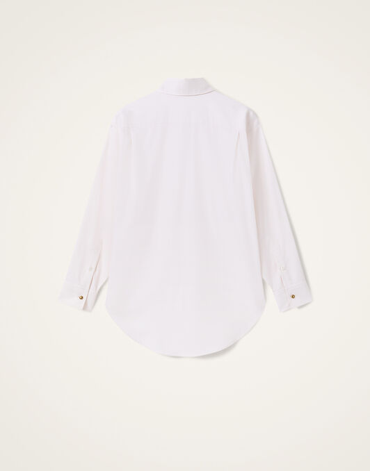 Long Sleeves Club Shirt La DoubleJ: Solid Ecru SHI0180COT100