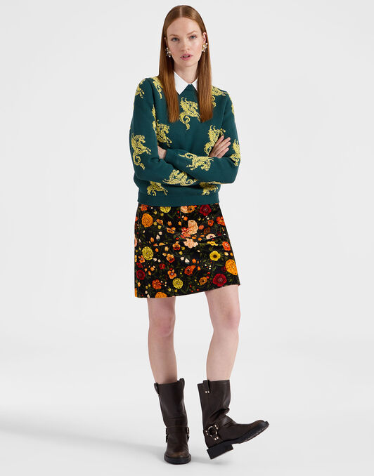 Gryphos Sweater La DoubleJ: Dark Green PUL0205KNI121