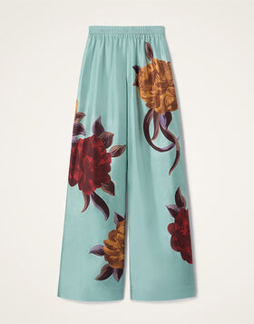 Palazzo Pants La DoubleJ: Peony Placée Light Blue TRO0026SIL006