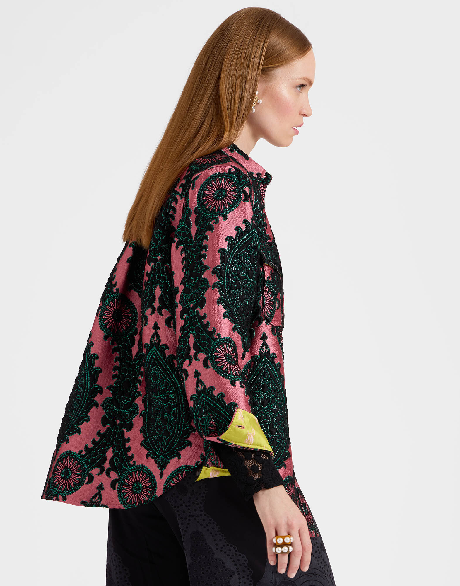 Better Than Your Boyfriend's Jacket La DoubleJ: Oltrarno Pink JAC0112JCQ084