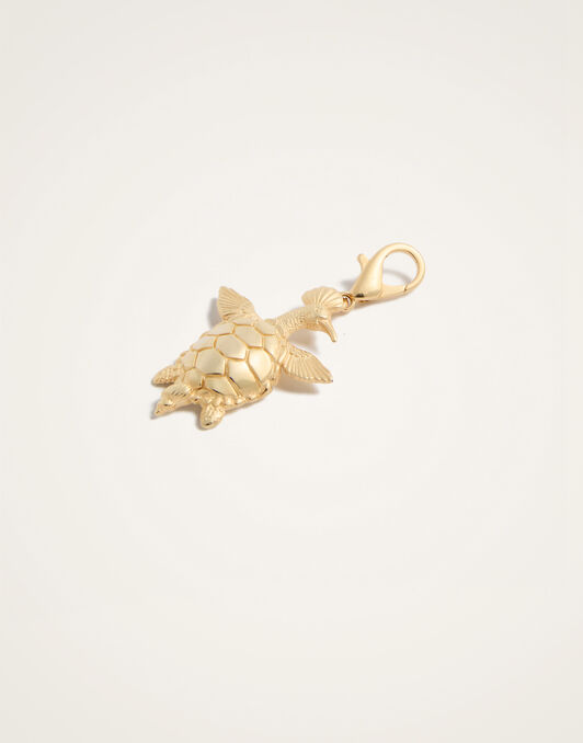 Turtlair Charm La DoubleJ: 24k Gold Plate Turtlair Charm La DoubleJ: 24k Gold Plate CHM0028BRA003
