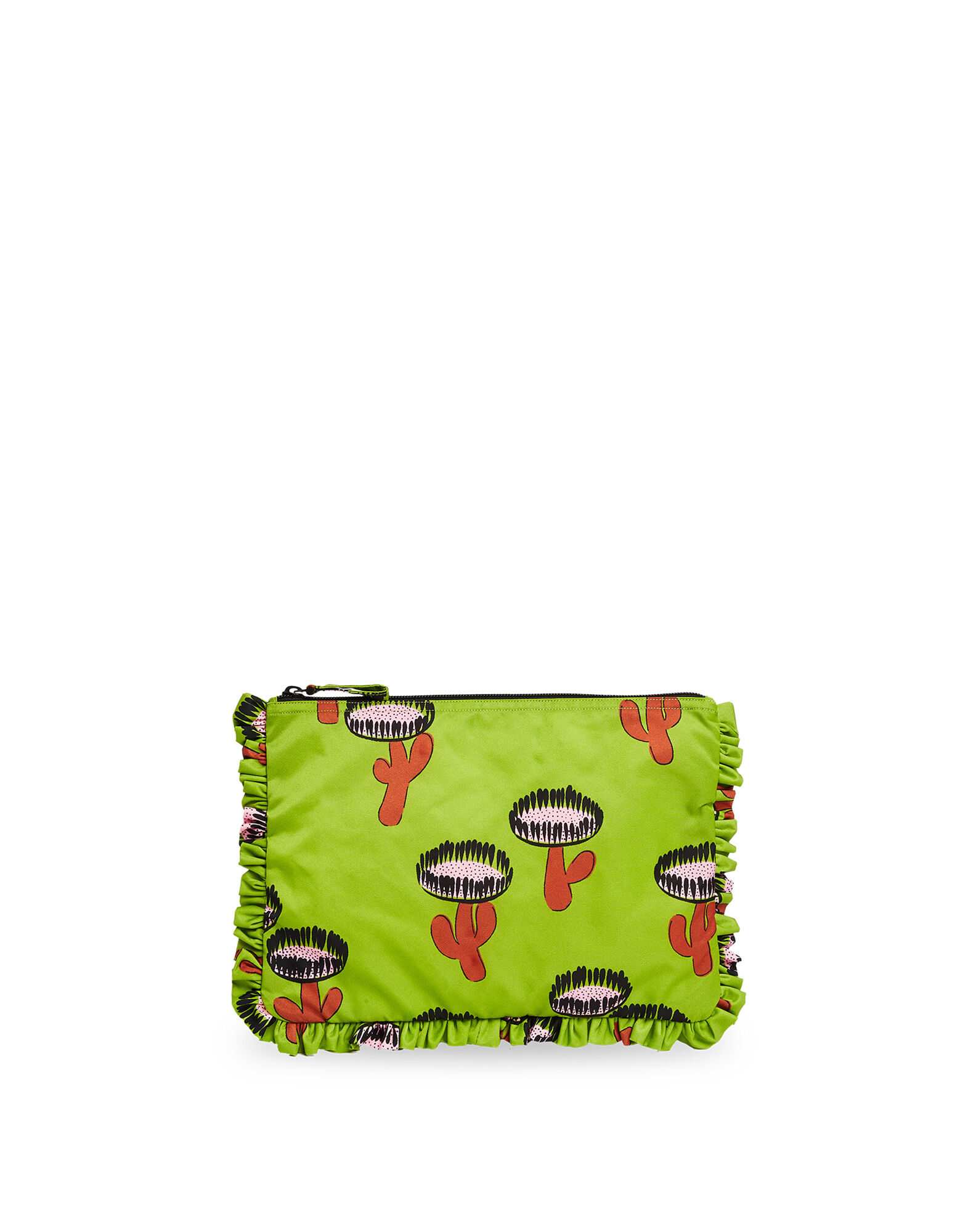 Hand Pochette La DoubleJ: Chirpy Cactus Verde Hand Pochette LaDoubleJ: Chirpy Cactus Verde BAG0002NYL001