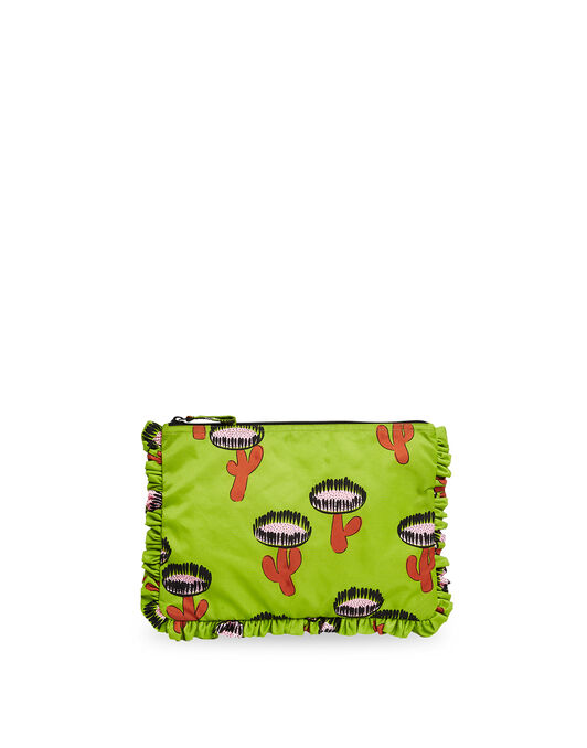 Hand Pochette La DoubleJ: Chirpy Cactus Verde Hand Pochette LaDoubleJ: Chirpy Cactus Verde BAG0002NYL001