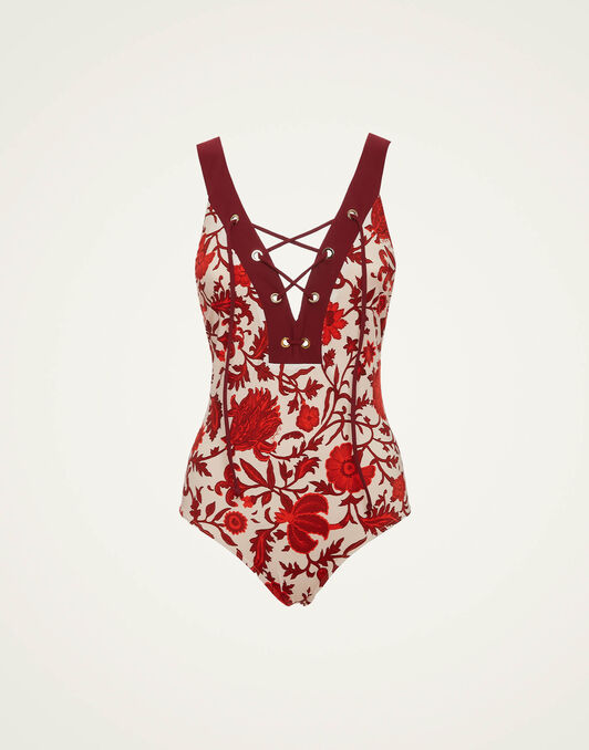 Daiquiri Suit La DoubleJ: Dragonflower Mini Red Daiquiri Suit La DoubleJ: Dragonflower Mini Red SWI0067LYC001
