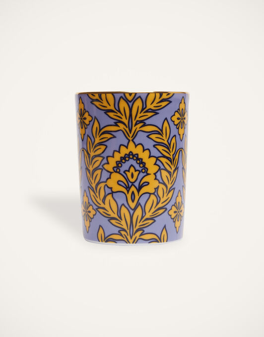 Decorative Cup La DoubleJ: Violet Garland Decorative Cup La DoubleJ: Violet Garland VAS0008CER001
