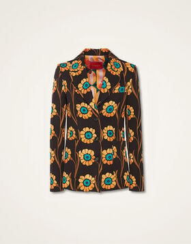 24/7 Jacket La DoubleJ: Daisychain Black JAC0048JER034