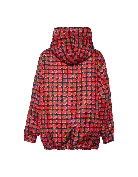 Anorak Jacket La DoubleJ: Black Cherries Anorak Jacket La DoubleJ: Black Cherries DOW0009FAI001