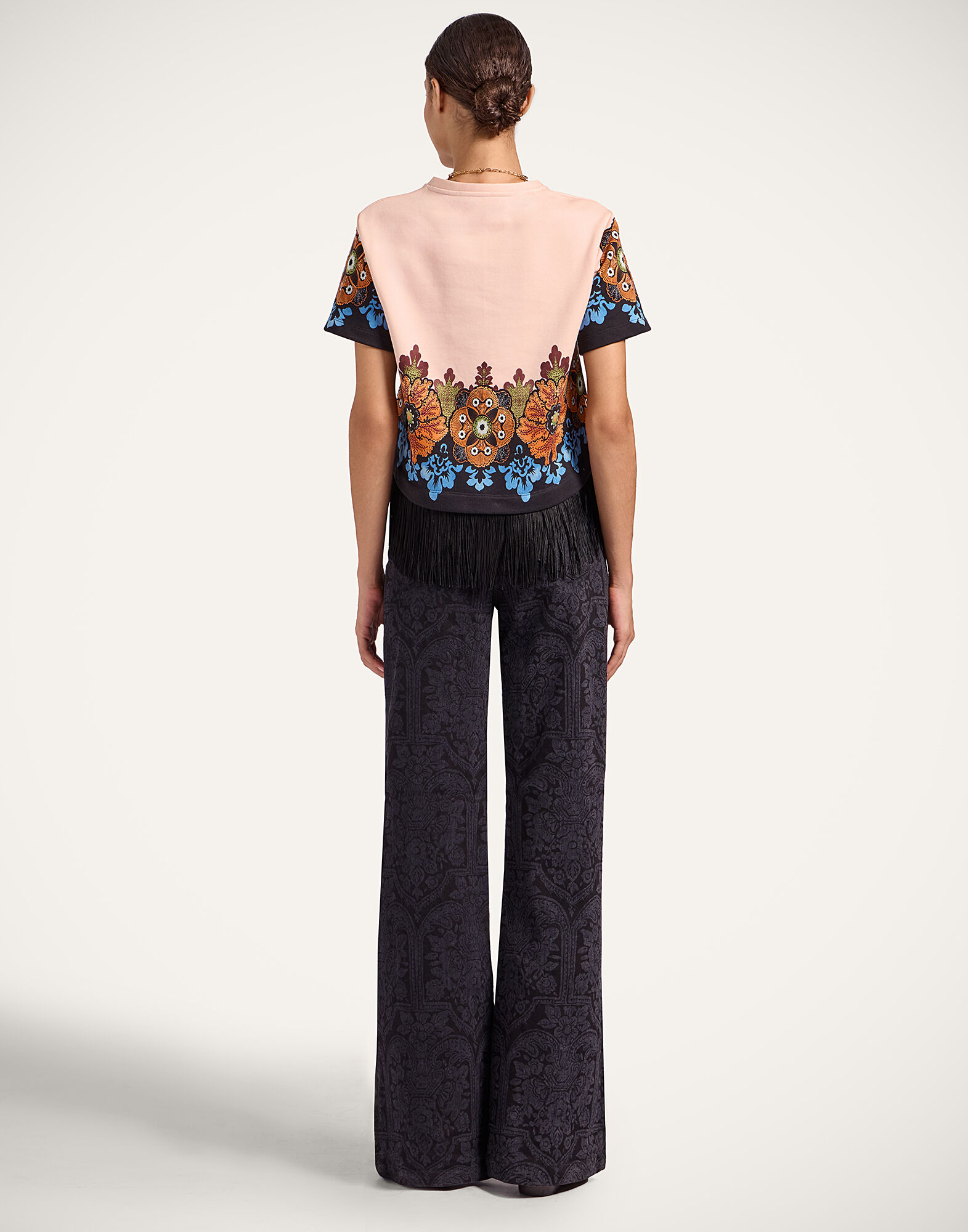Flare Jeans La DoubleJ: Corte Black Flare Jeans La DoubleJ: Corte Black TRO0096DEN006