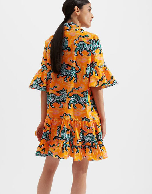 Choux Dress La DoubleJ: Crazy Tigers DRE0205COT015