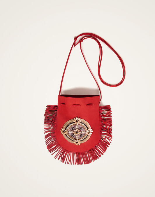 Big Power Pouch La DoubleJ: Solid Red Big Power Pouch La DoubleJ: Solid Red BAG0088LEA016