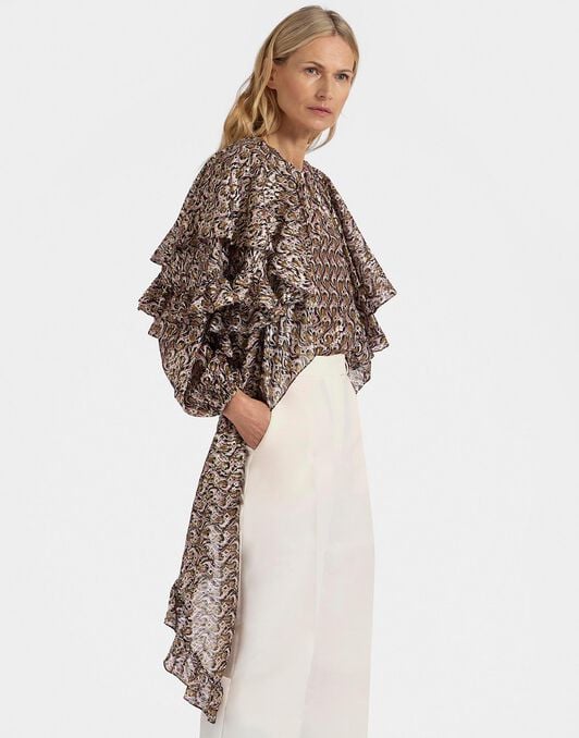 Ball Drop Mini Cape La DoubleJ: Jive Pink Ball Drop Mini Cape La DoubleJ: Jive Pink SCA0056FCP006