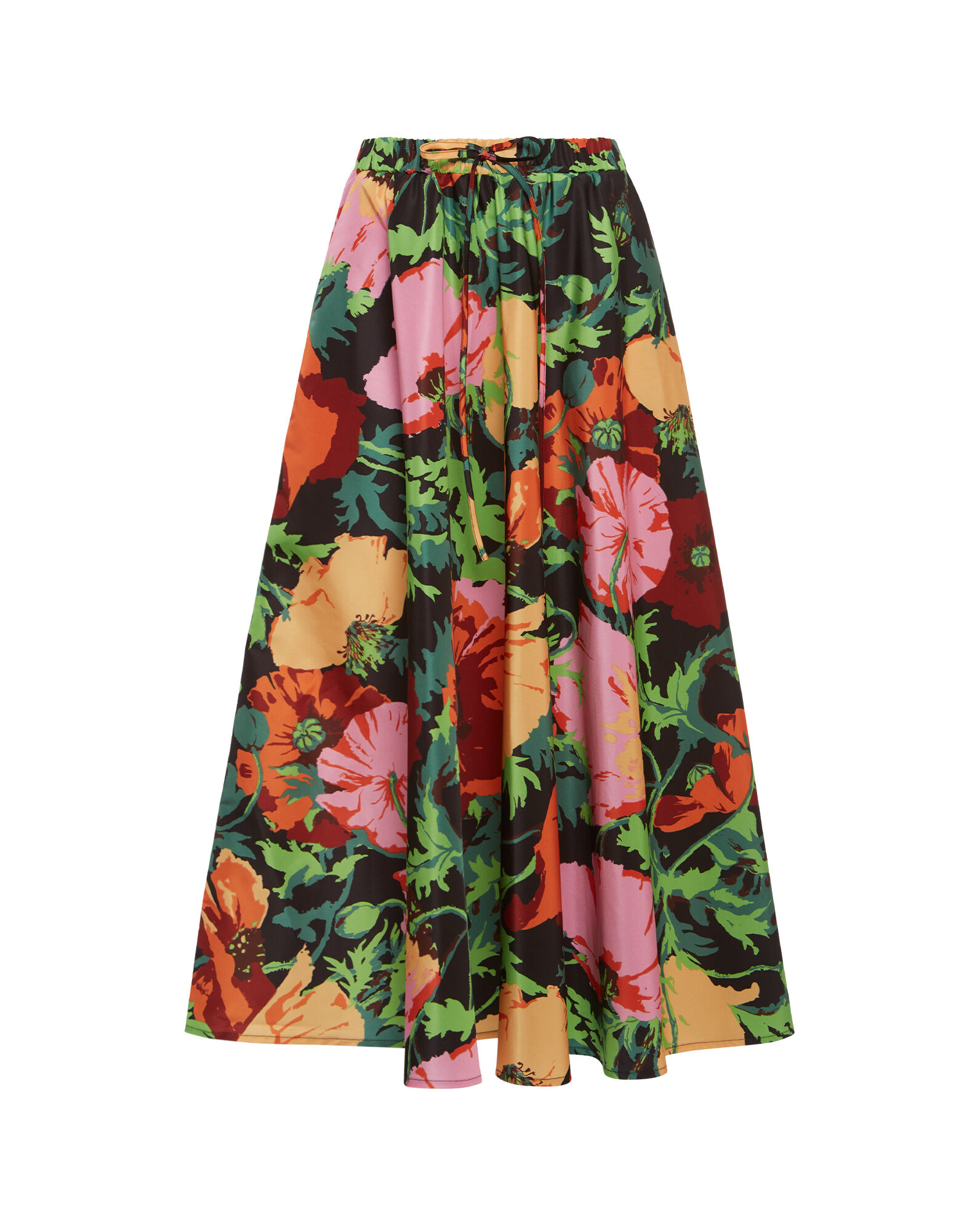 Drawstring Skirt La DoubleJ: Wonderland Black Drawstring Skirt La DoubleJ: Wonderland Black SKI0106SIL006