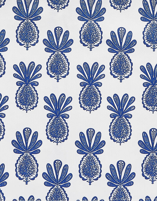 Apron La DoubleJ: Pineapple Blu Apron La DoubleJ: Pineapple Blu APR0001COT018