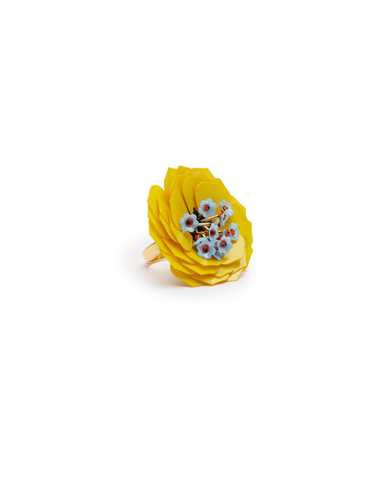 Blossom Ring La DoubleJ: Fiore Giallo Blossom Ring La DoubleJ: Fiore Giallo RIN0001BRA001