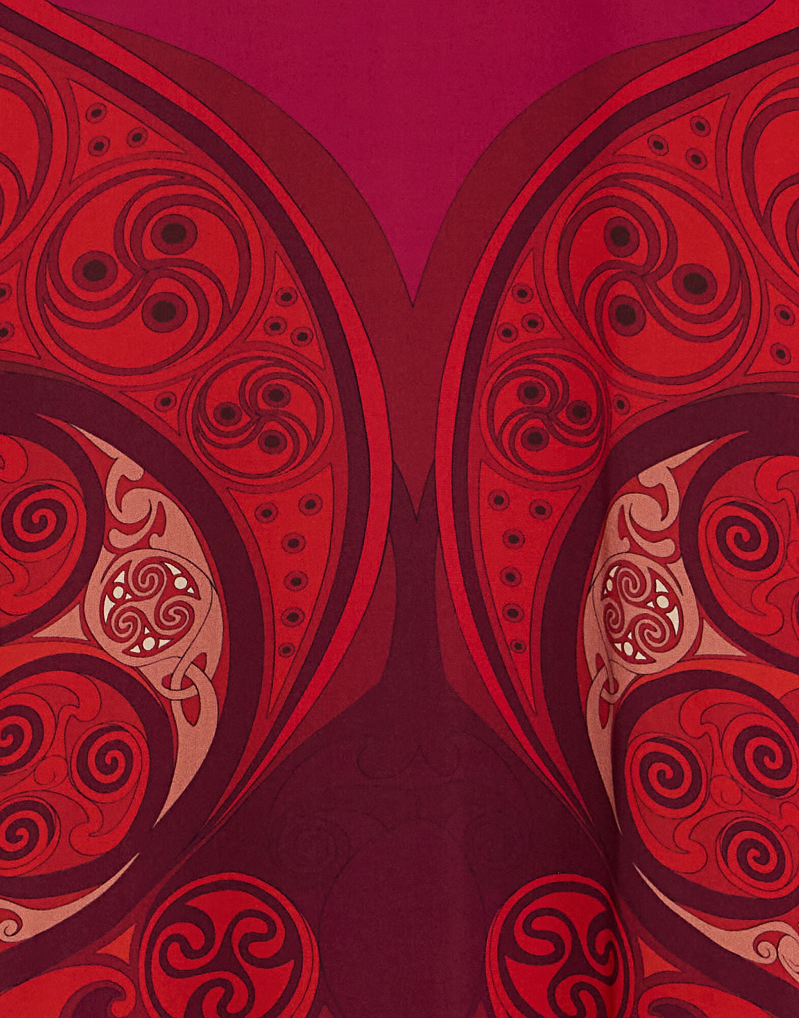 Midi Magnifico Dress La DoubleJ: Alchemy Placée Dark Red Midi Magnifico Dress La DoubleJ: Alchemy Placée Dark Red DRE0788SIL028