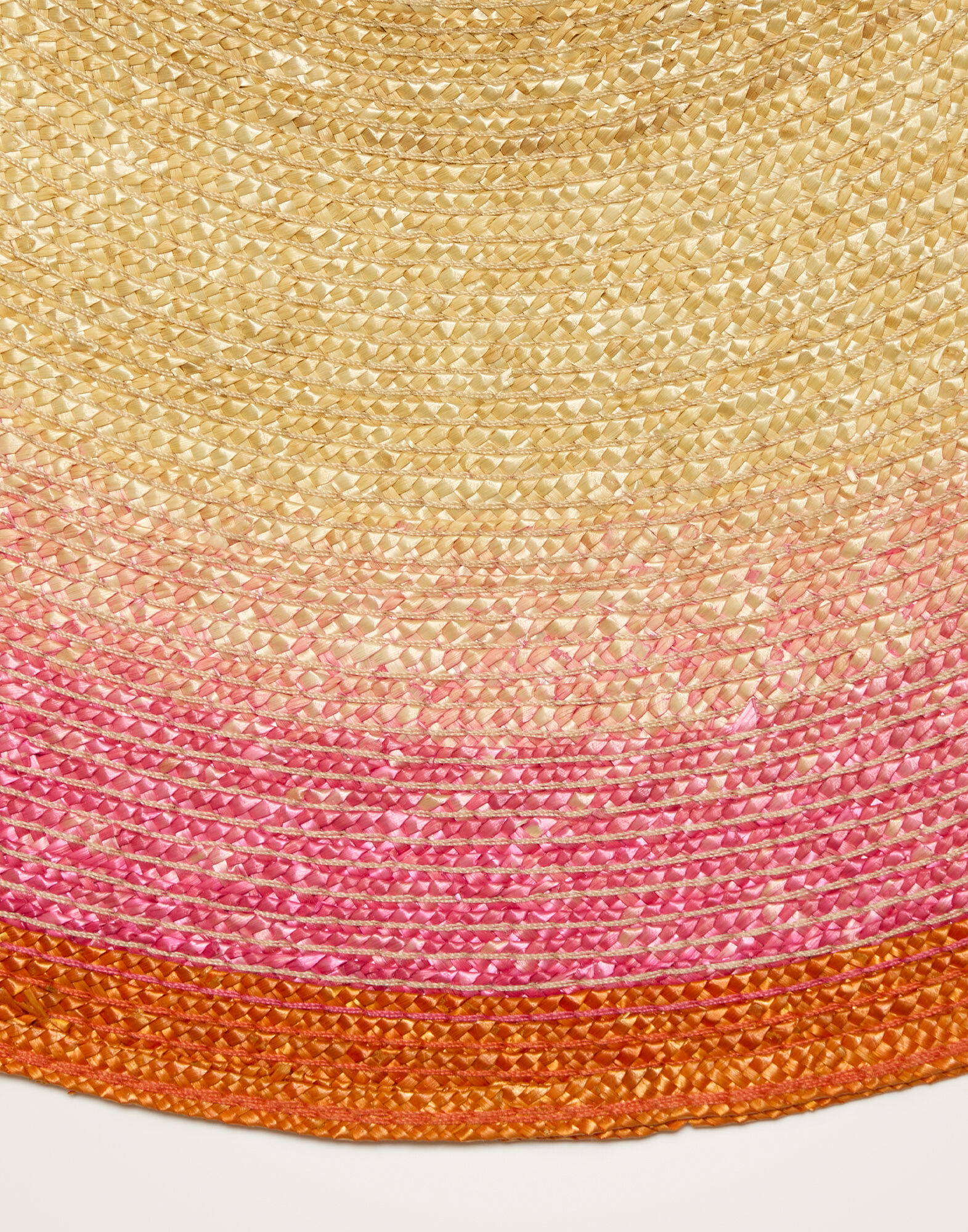 Handpainted Sunset Placemats Set Of 2 La DoubleJ: Gradient Fuchsia Handpainted Sunset Placemats Set Of 2 La DoubleJ: Gradient Fuchsia PMT0030STR001