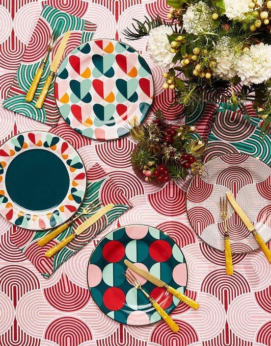 Dessert Plate Set of 2 La DoubleJ: Farfalle Ring DIS0048CER001