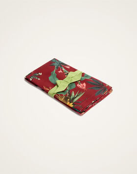 Large Napkins Set Of 2 La DoubleJ: Fantastic Creatures Bordeaux NAP0017COT073