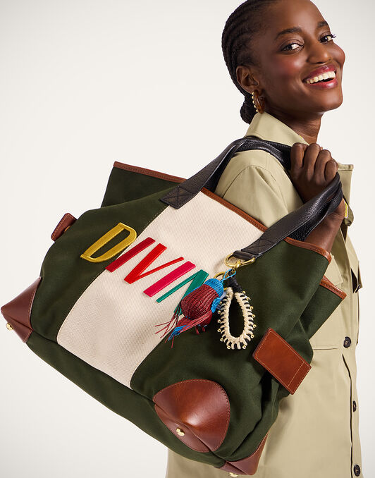 Divine Tote Bag La DoubleJ: Solid Dark Green Divine Tote Bag La DoubleJ: Solid Dark Green BAG0091COT079