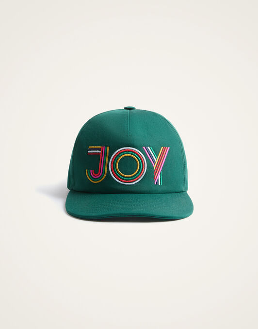 Milano Cap La DoubleJ: Joy Dark Green Milano Cap La DoubleJ: Joy Dark Green HAT0033COT026