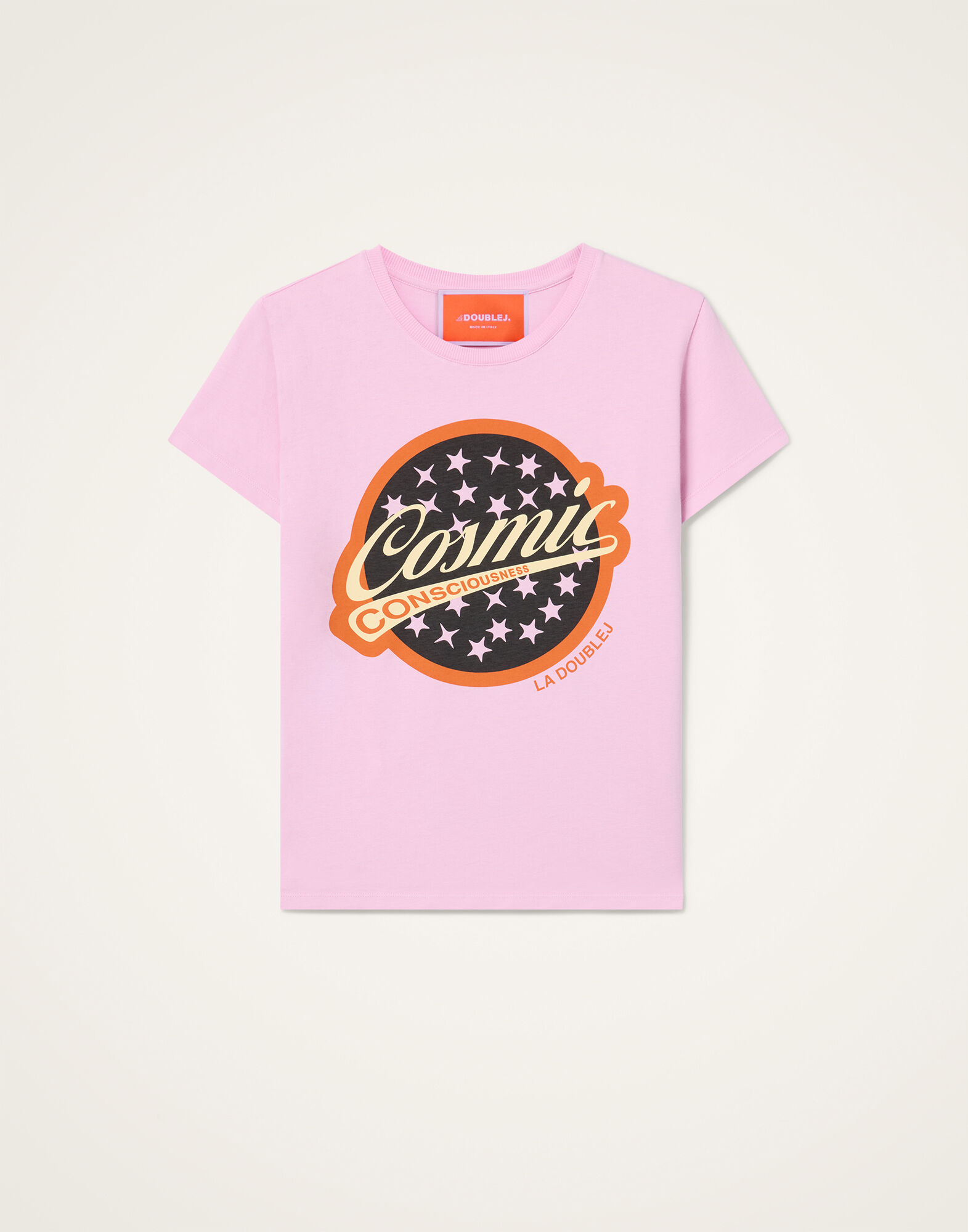 High Tee Shirt La DoubleJ: Solid Lilac High Tee Shirt La DoubleJ: Solid Lilac TSH0069JER079