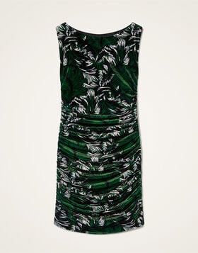 Mini Bandage Dress La DoubleJ: Quill Green DRE1123VEL006