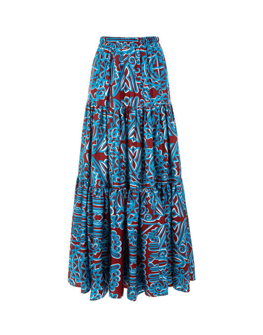 Big Skirt LaDoubleJ: Parnaveg Turchese SKI0001COT020