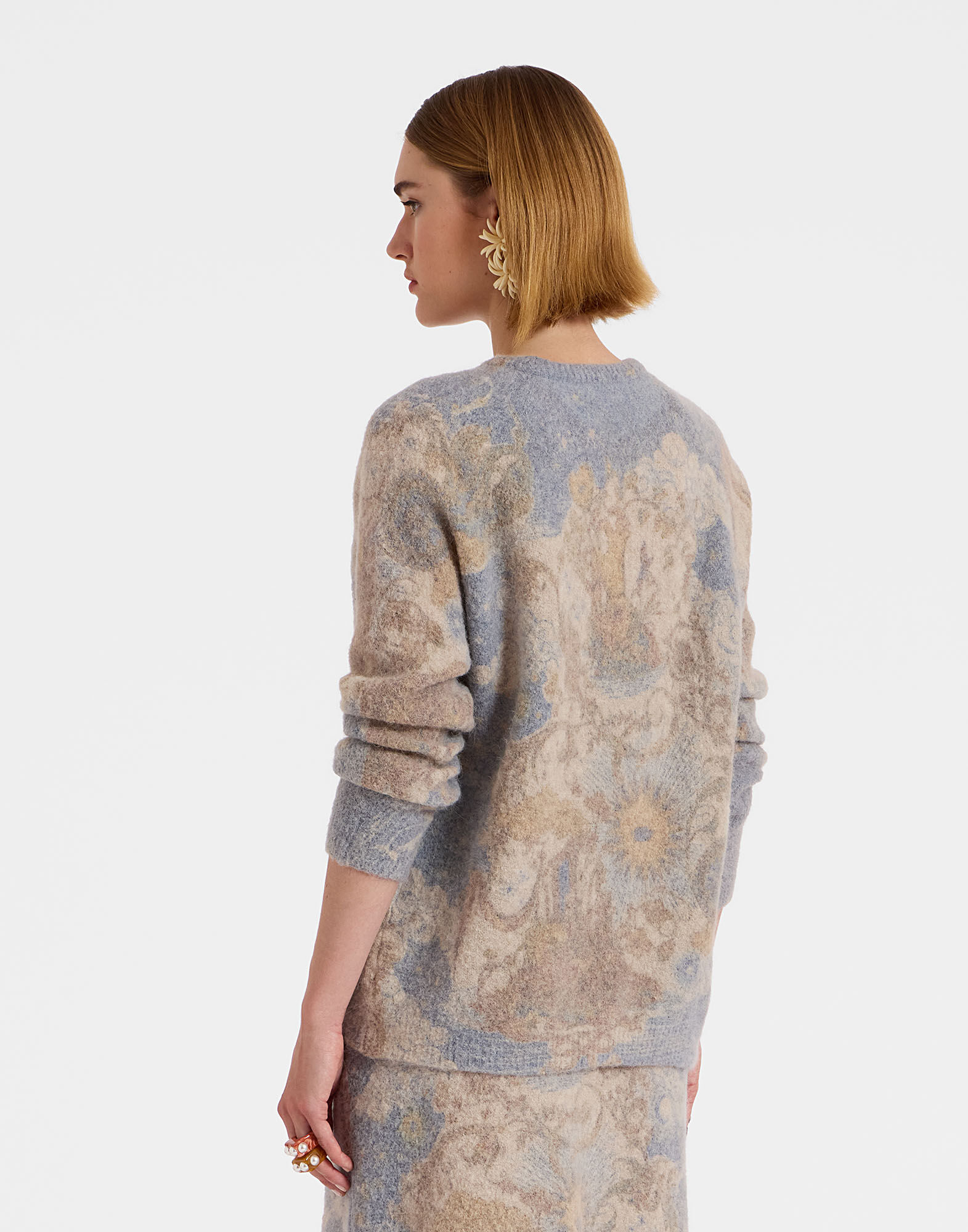 All-In Sweater La DoubleJ: Light Blue All-In Sweater La DoubleJ: Light Blue PUL0213KNI124