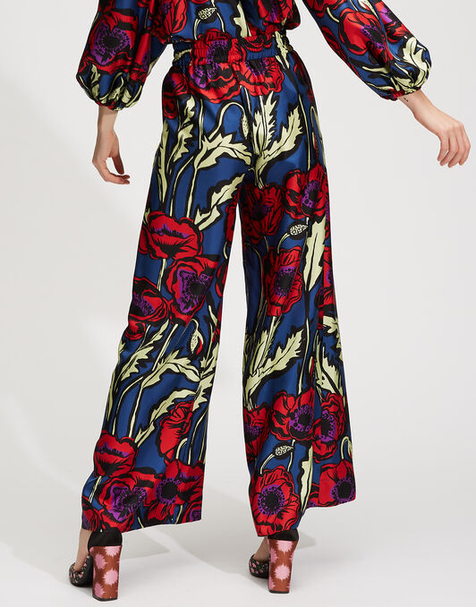 Palazzo Pants La DoubleJ: Big Blooms Palazzo Pants LaDoubleJ: Big Blooms TRO0003SIL001